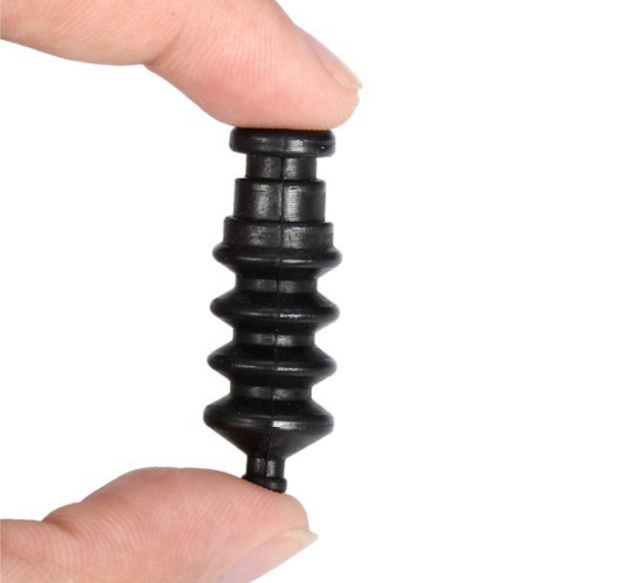 2x Waterproof Rubber Bellows For RC Boats - 1.8-2mm Linkage Sleeve, Radio Box Seal, Marine Use